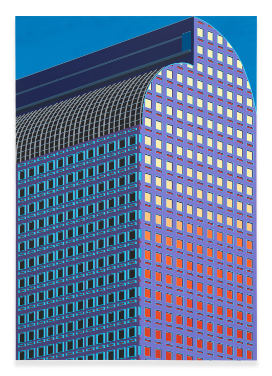 1700 Lincoln St, Denver, 2021, Acrylic on Dibond, 59 x 41 1/4 inches, 149.9 x 104.8 cm, MMG#33479