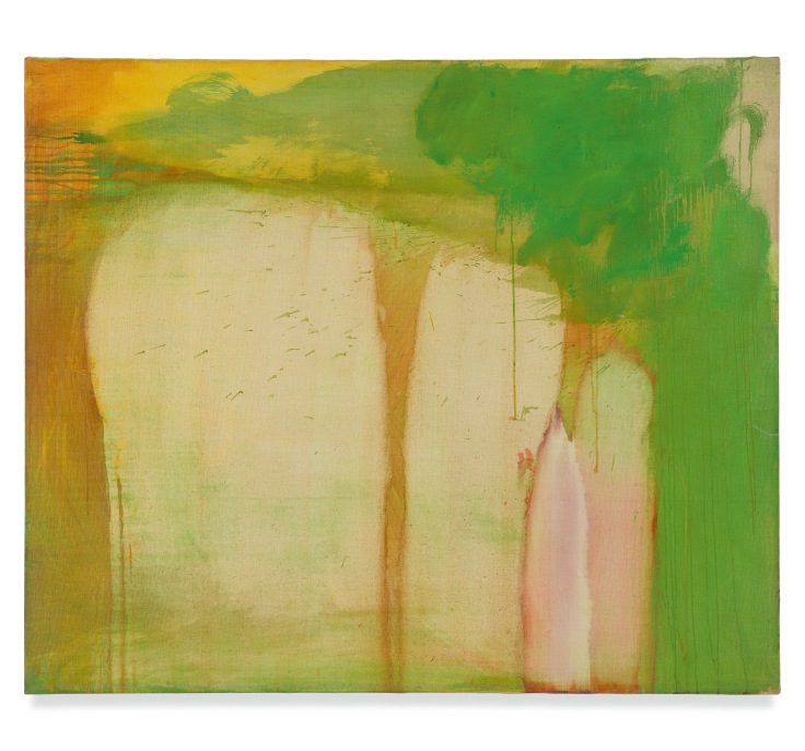 Greener Lean, 1978, Oil on canvas, 42 x 50 inches, 106.7 x 127 cm, MMG#36104