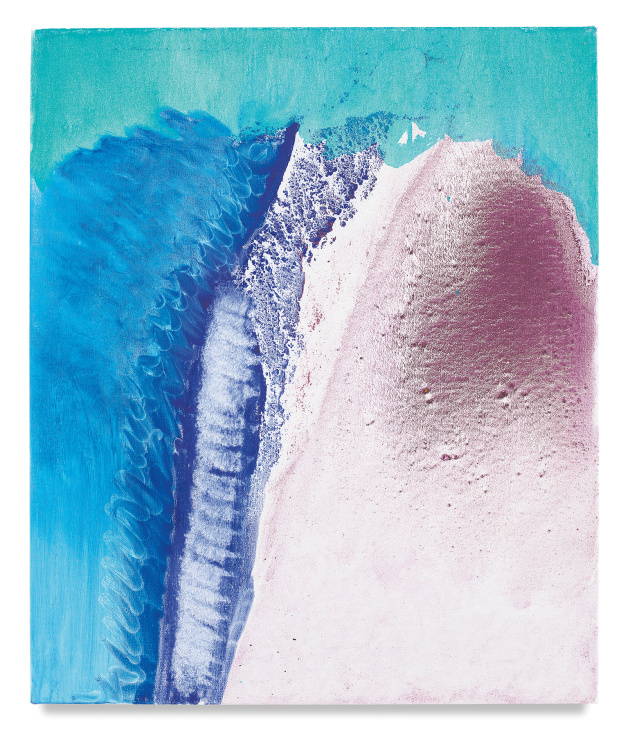 Ocean Fault, 2018,&nbsp;Oil on canvas,&nbsp;24 x 20 inches,&nbsp;61 x 50.8 cm,&nbsp;MMG#30569