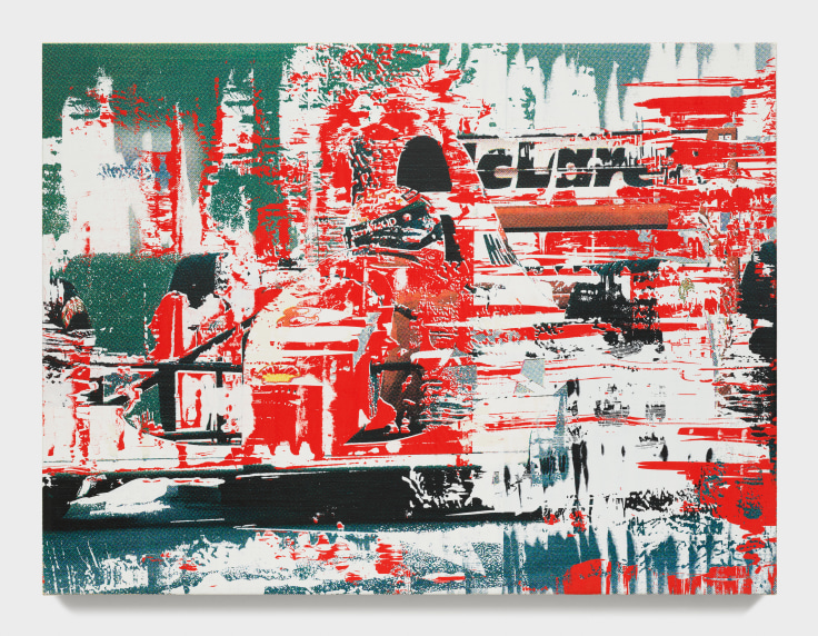 Painting by Michael Kagan titled Senna II from 2024