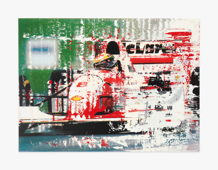Painting titled Senna by Michael Kagan from 2021