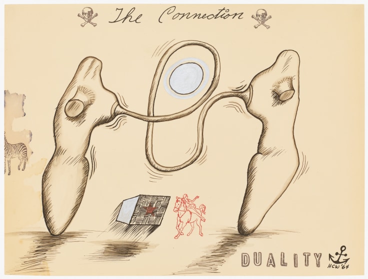 H.C. Westermann The Connection - Duality, 1964