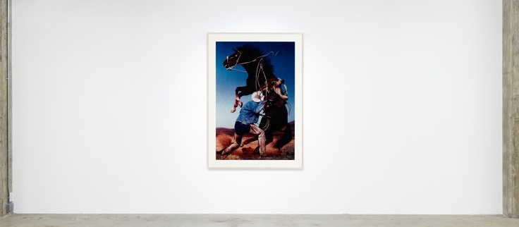 #RAWHIDE Richard Prince Untitled (Cowboy) (Rearing Horse)