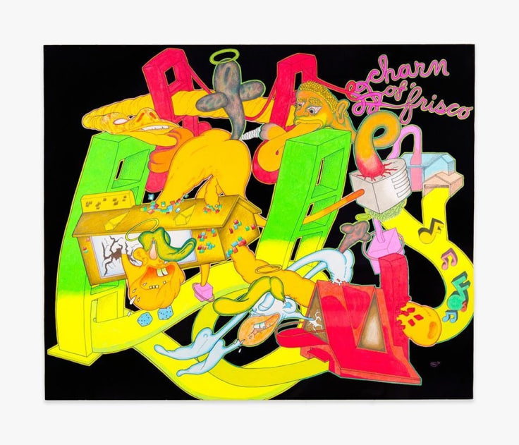 Artwork by Peter Saul titled Charm of Frisco