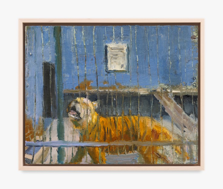 Painting by Seth Becker titled The Other Tiger from 2023
