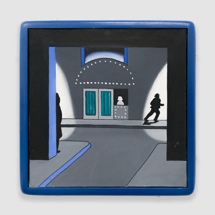 Painting by Roger Brown titled Runaway from 1968