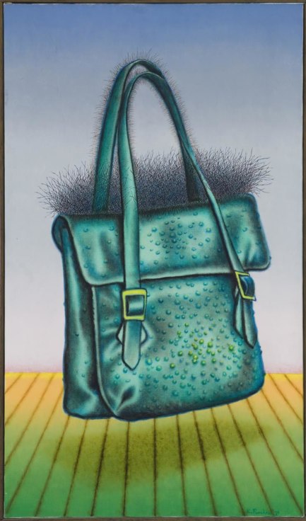 Painting by Ed Paschke titled Hair Bag from 1971
