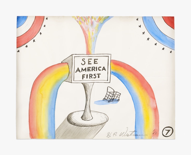 H.C. Westermann See America First (Untitled #7), 1968