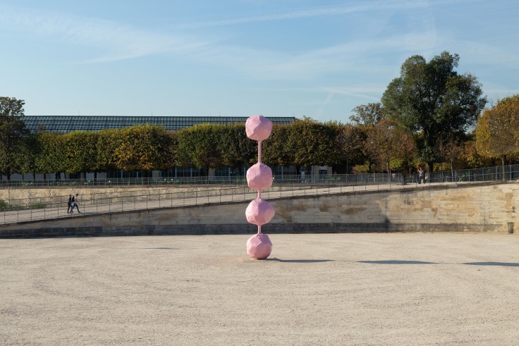 Installation view of Franz West: Dorit, FIAC Hors les Murs, Paris, 2018