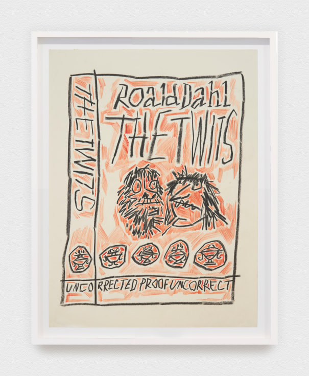 Work on paper by Al Freeman titled The Twits from 2024