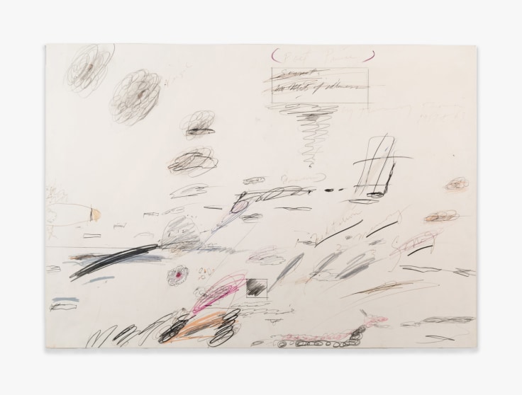 Cy Twombly Untitled, 1959-1963