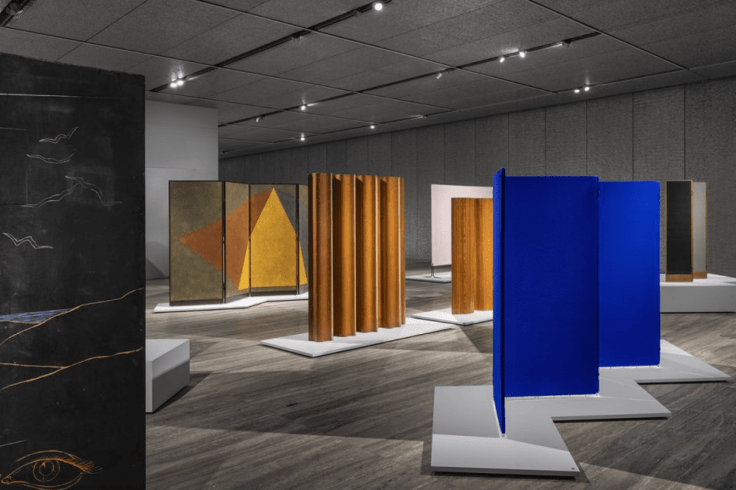 Exhibition view of &ldquo;Paraventi: Folding Screens from the 17th to 21st Centuries&rdquo;. Photo: Delfino Sisto Legnani and Alessandro Saletta &ndash; DSL Studio, &nbsp;