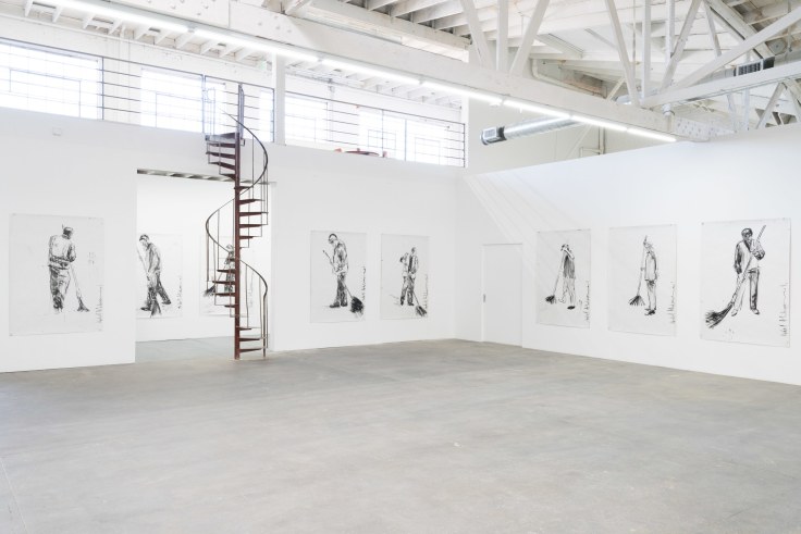 Installation view of Adel Abdessemed: From Here to Eternity, Los Angeles, Venus Over Los Angeles, 2015