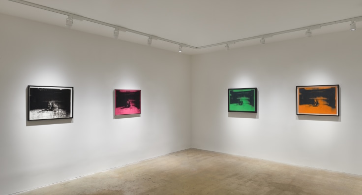 Installation view of Little Electric Chairs, New York, Venus Over Manhattan, 2016