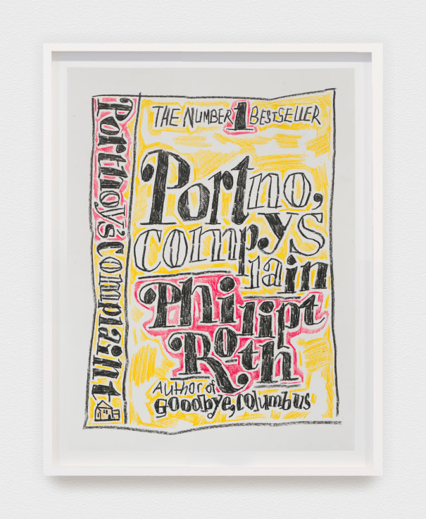 Work on paper by Al Freeman titled Portnoy's Complaint from 2024