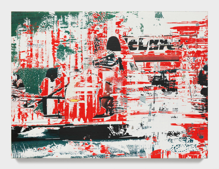 Painting by Michael Kagan titled Senna III from 2024
