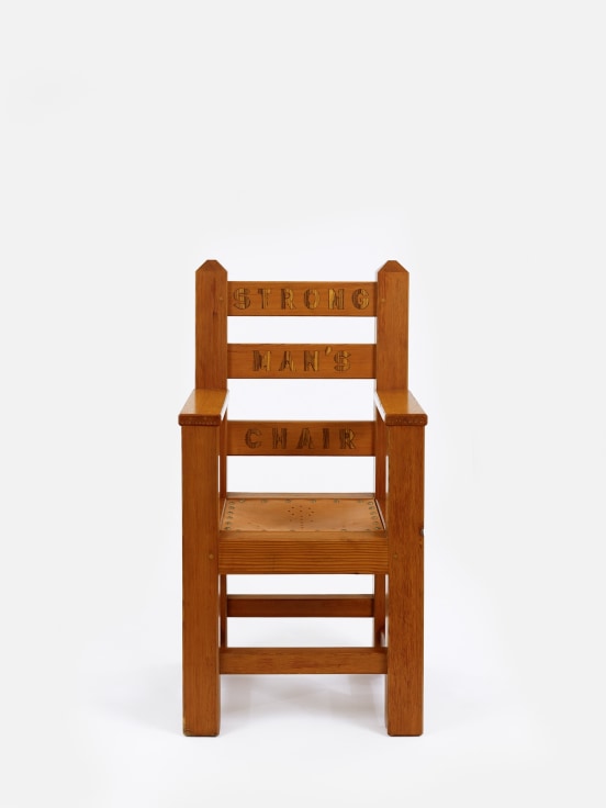 H.C. Westermann Strong Man&rsquo;s Chair, 1970