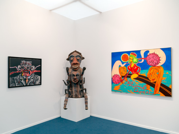 Installation view of Venus Over Manhattan at Frieze Masters, London, 2019