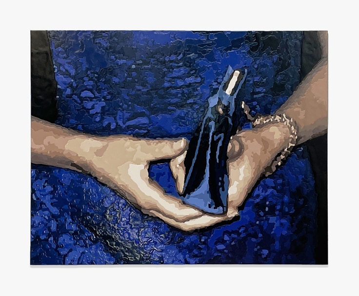 Painting titled Clutch by Caroline Zurmely from 2022