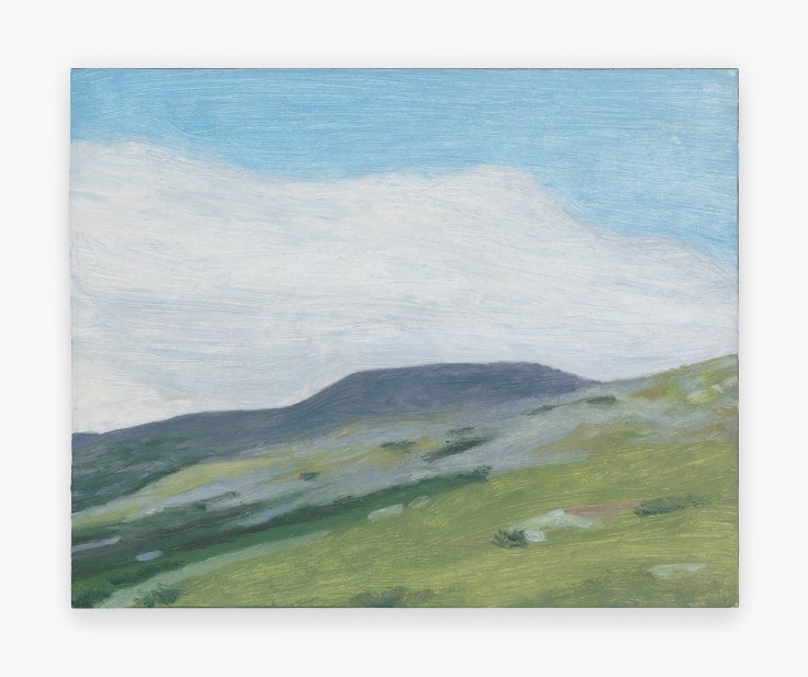 Painting titled Mt. Washington Ridge by Eleanor Ray from 2021