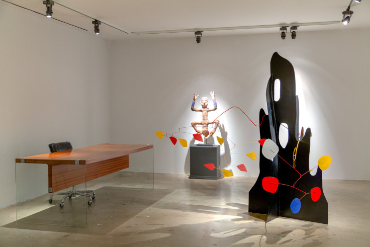 Installation view of Calder Crags + Vanuatu Totems from the Collection of Wayne Heathcote, New York, Venus Over Manhattan