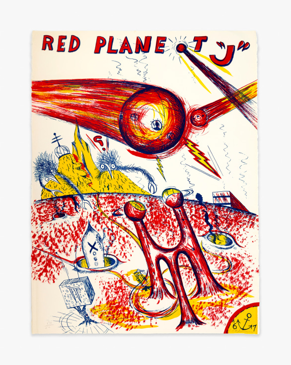H.C. Westermann Red Planet &ldquo;J,&rdquo; 1967