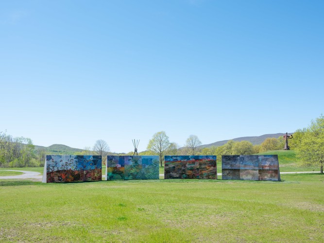 Kevin Beasley activates his Storm King installation with &quot;Growth: The Watch&quot;