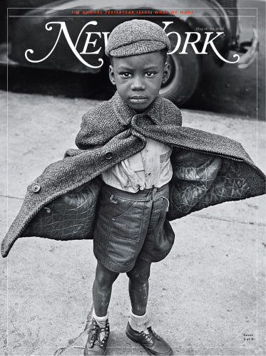 PRESS: Butterfly Boy by Jerome Liebling on the cover of New York Magazine
