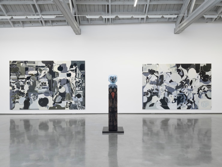 Huma Bhabha and Michael Williams