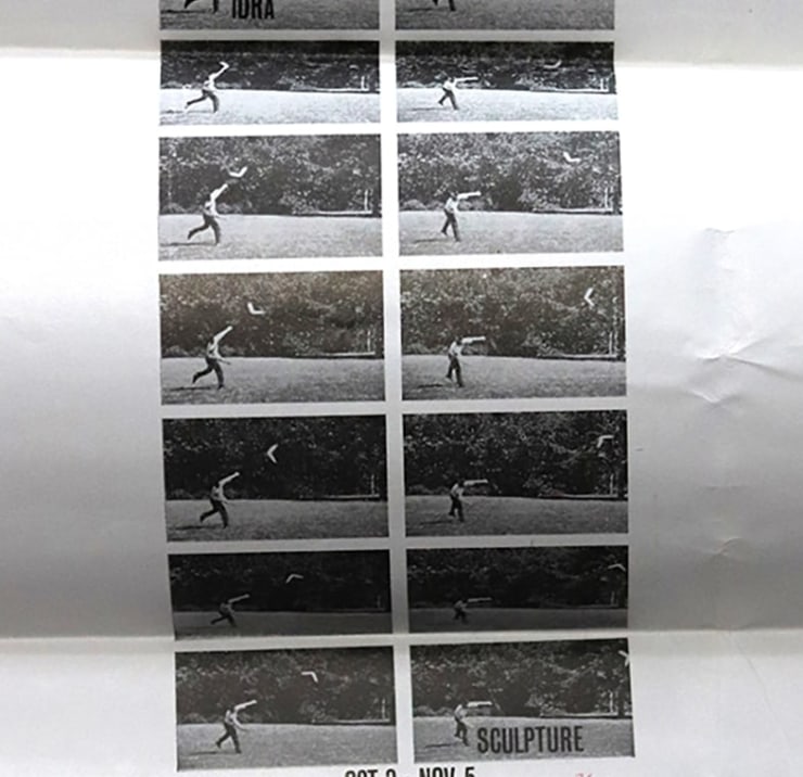 Jean Freeman Gallery Arts Magazine advertisement proof for “Idra: Sculpture”, Alternate Projects