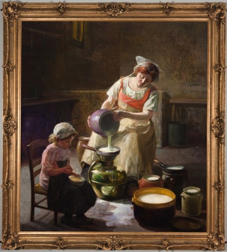 Fanty-Lescure, in the dairy