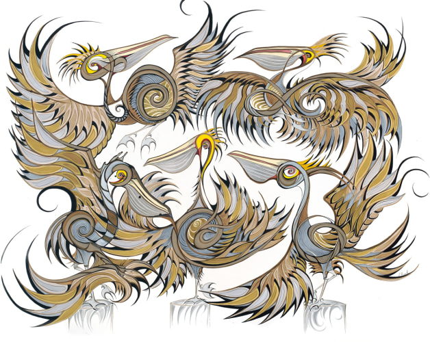 Alex Beard Pelicanformes, 2023