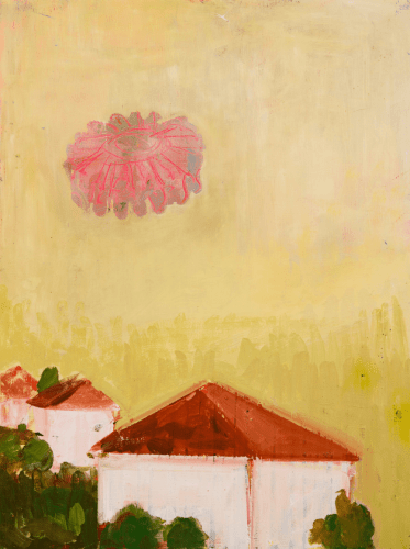 Barbara Friedman, Collar Above Roof, 2016