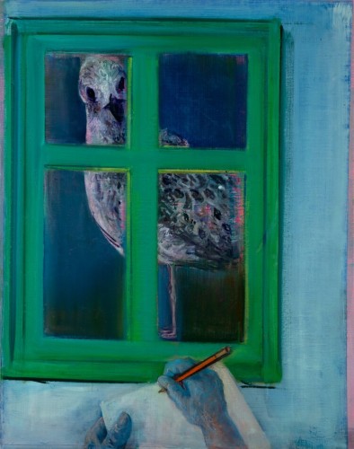 Barbara Friedman, Blue Hands, 2019