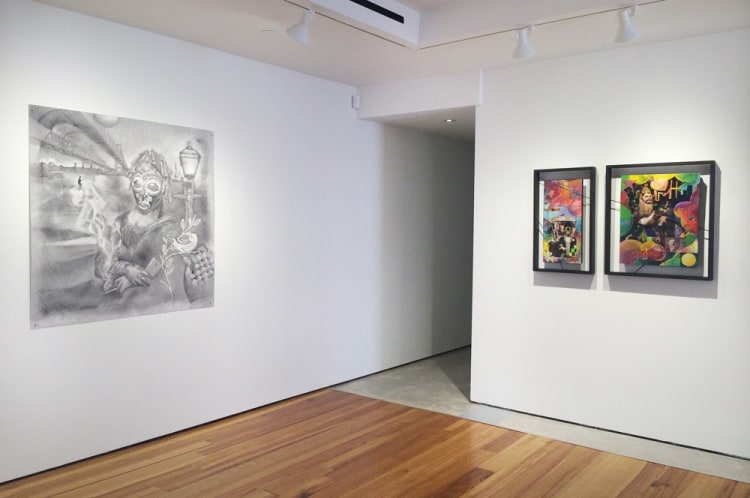 Installation view