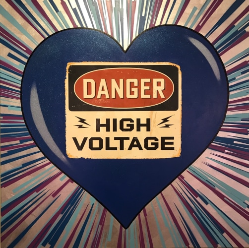 Rubem Robierb (1976), High Voltage (Blue), 2016