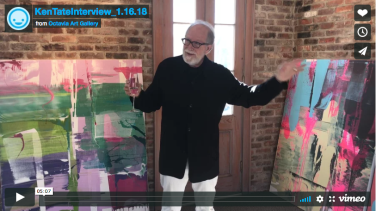 STUDIO VISIT WITH KEN TATE