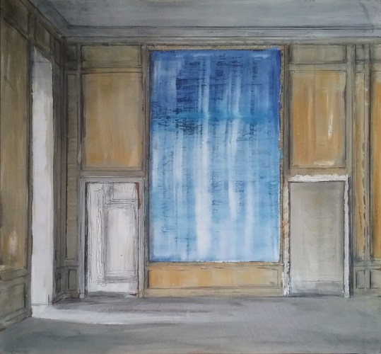 Pierre Bergian, The Blue Mirror, 2018