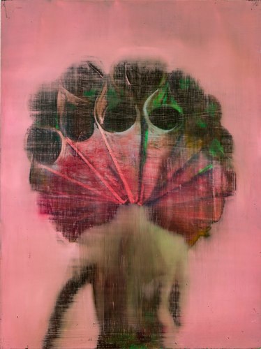 Barbara Friedman, Head in Collar (small version), 2015