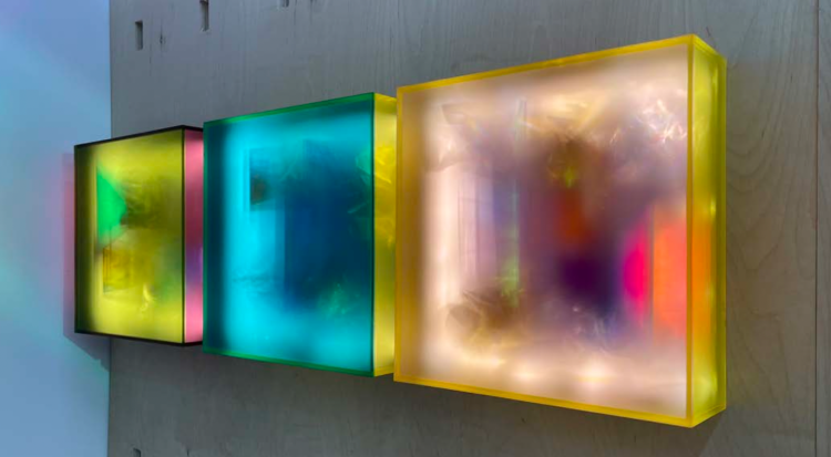 Carmen Menza Series 2: Submerged 6.8, Submerged 6.9 and Submerged 6.7, 2021