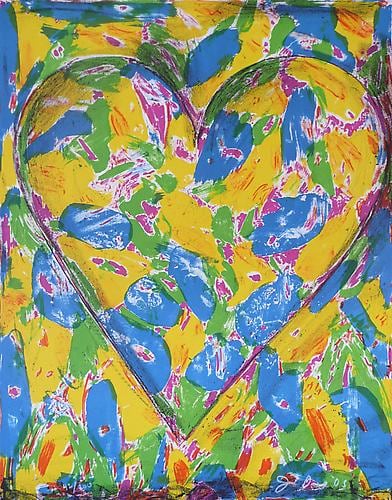 Jim Dine The Blue Heart, 2005