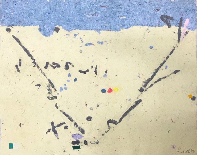 Kikuo Saito Handmade Paper #21, 1989