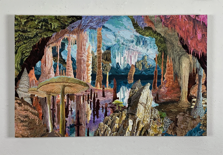 Dan Rule, Cave (from the Landscapes series), 2021