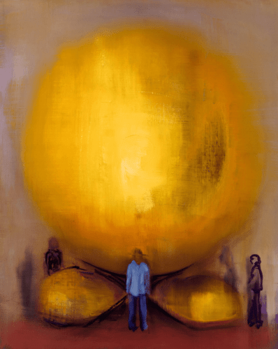 Barbara Friedman, Yellow Toy, 2018