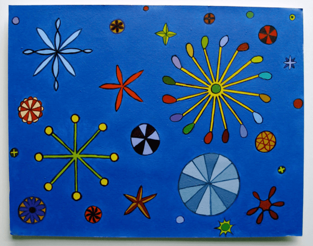 Tom Nussbaum, Blue, 2002