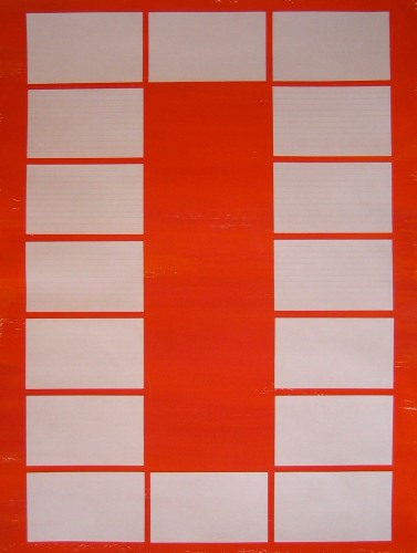 Valerie Arber Card Drawing 1, 2001