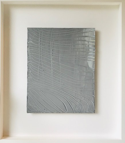 Diana Greenberg, Kimono with Heron, Gray,&nbsp;2020