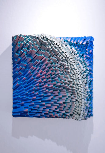 Gil Bruvel, #17 (from the series Bending the Lines), 2018