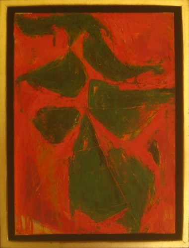 Fritz Bultman, Plant in Conservatory / Leaves for Muriel, 1953