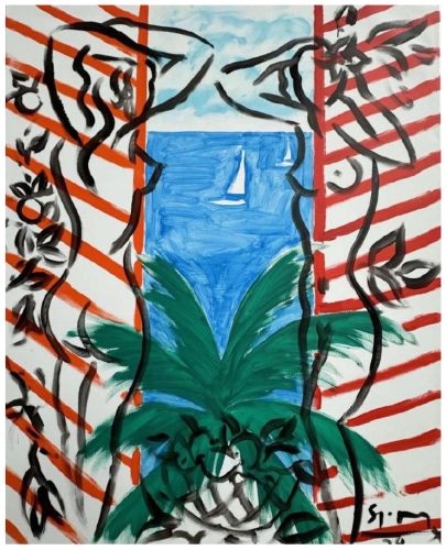 Stefan Szczesny Chambre avec vue sur la Mediterran&eacute;e, 2024